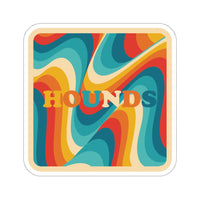 HOUNDS "Wavy" Sticker